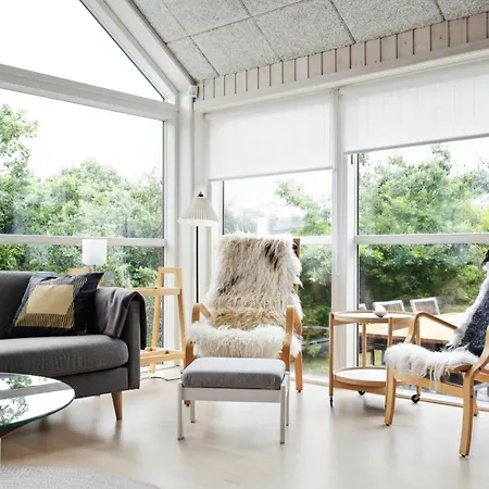 Beautiful Light On Lovely Helgenaes Casa de Férias Knebel